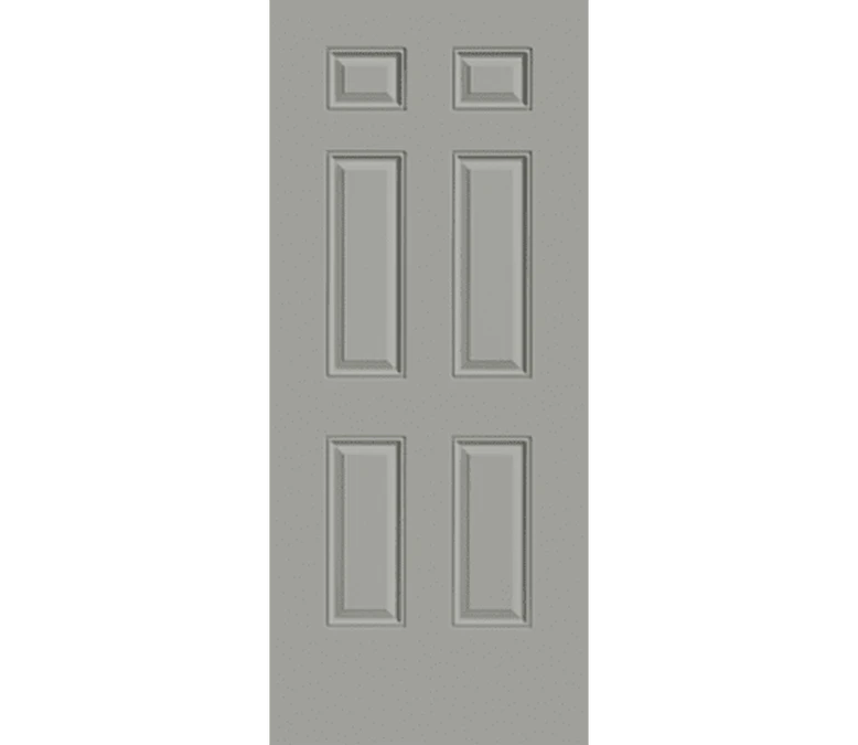 Madison 6 Panel Steel Entry Door